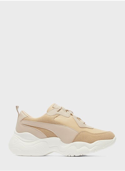 Buy Lace Up Low Top Sneakers in UAE