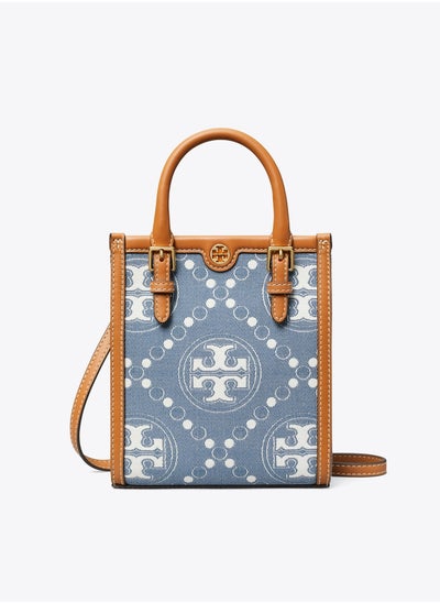 Buy Tory Burch T MONOGRAM DENIM MINI TOTE in Saudi Arabia