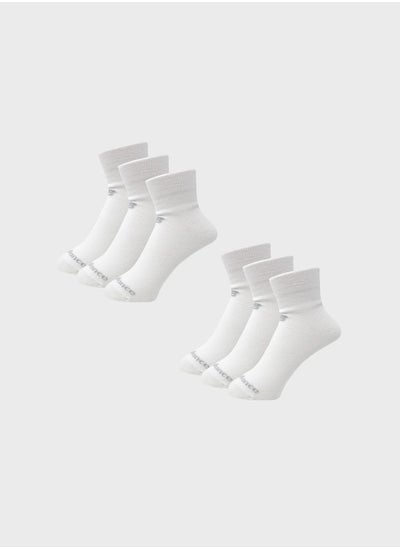 Buy 6 Pack Performance Knit Ankle Socks in Saudi Arabia