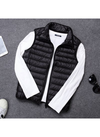 اشتري Couples Casual Puffer Vest New CollectionBlack men's vest Black men's vest في السعودية