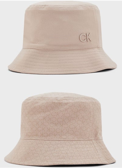 Buy Monogram Detailed Bucket Hat in Saudi Arabia