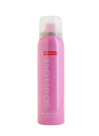 Buy Deodorant Body Spray So In Love - 100 ml in UAE