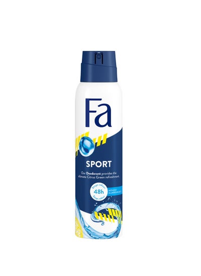 اشتري FA SPORT DEODORANT SPRAY 150ML في الامارات