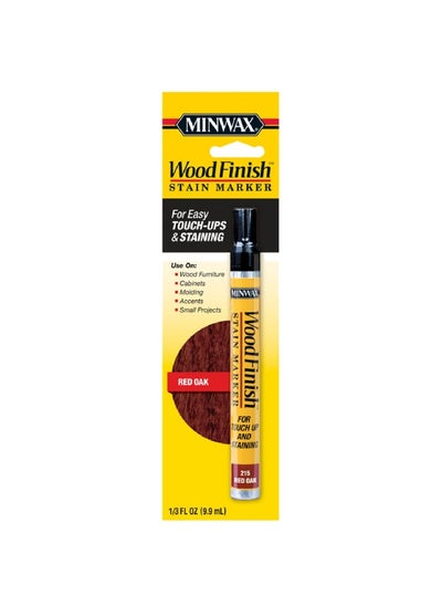 Buy Quick Fix Easy Touch Up Wood Stain Marker Red Oak 9.9 ml 63483000 in Saudi Arabia