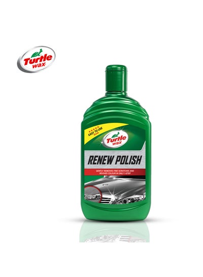 Turtle Wax Renew Polish 500 Ml – Herstelt Kleur En Verwijdert Fijne Krassen In één Stap
