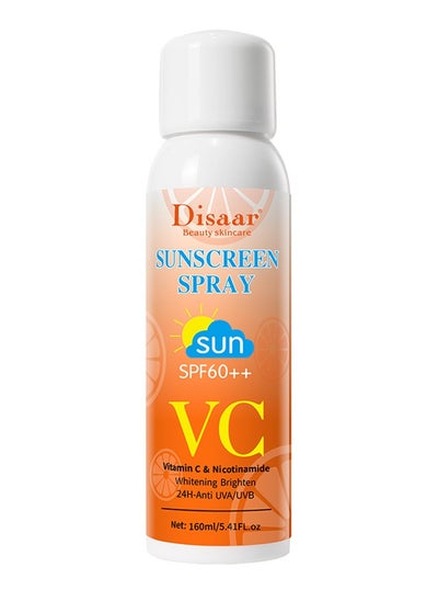 Buy Sunscreen Spray SPF 60 Vitamin C  160 ml in Saudi Arabia