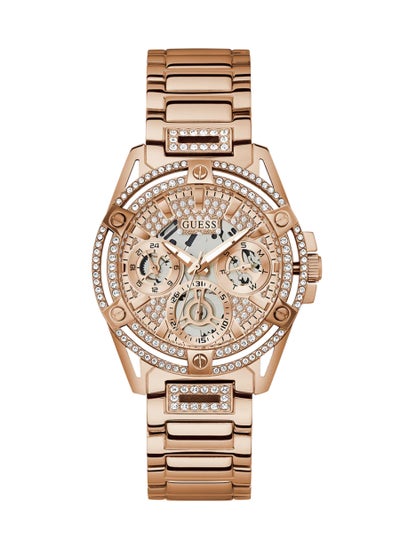 Buy Ladies Rose Gold Tone Multi-function Watch GW0464L3 40mm in UAE