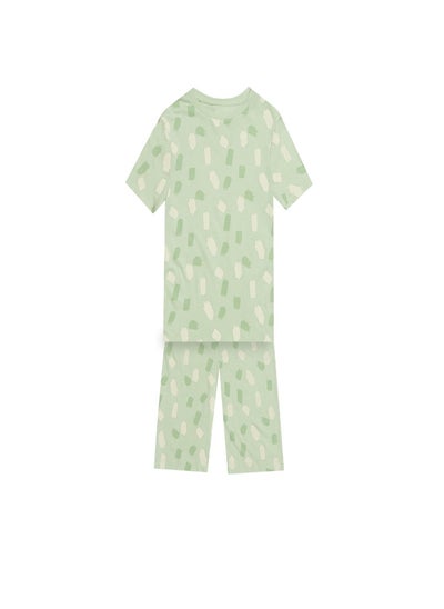 Buy Greentreat Boys Bamboo Loungewear Set in Saudi Arabia