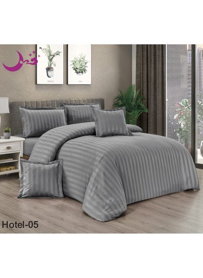 Buy Luxury Hotel Comforter Set For One And A Half Of 4 Pieces in Saudi Arabia