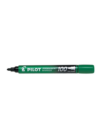 Buy Permanent Marker Pen 100-Green in Egypt