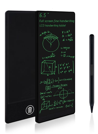 Notes Writing Screen Black LCD Writing Tablet, Full Screen Erasable Digital Notepad for Kids ...