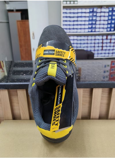 Buy UKEN PREMIUM FINETECH SAFETY SHOES BLACK 40 in UAE