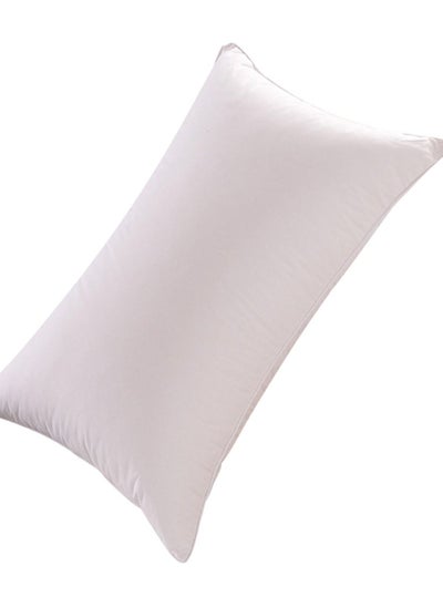 Buy Cotton Bed Pillows White 48 x 74 cm in UAE