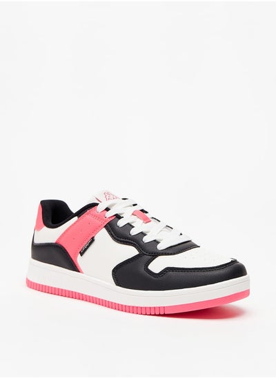 اشتري Women'S Colourblock Casual Sneakers With Lace-Up Closure في الامارات