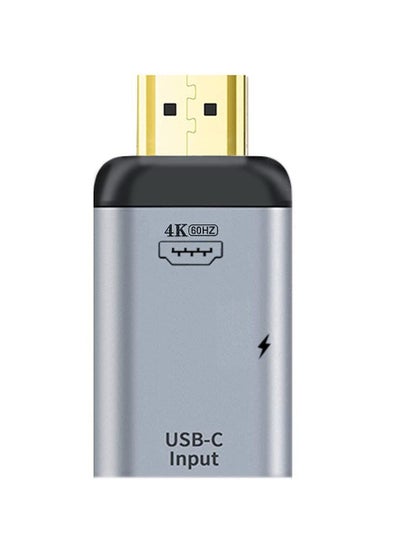 Buy USB-C Type C Female Source to HDMI Sink HDTV & PD Power Adapter 4K 60hz 1080p for Phone & Laptop in Saudi Arabia