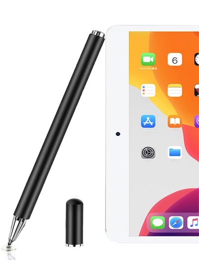 Buy Universal Stylus Pens for Touch Screens, Sensitivity & Precision Stylus with Magnetic Suction Pen Cap, Capacitive Stylus for iPad iPhone All Universal Touch Screen Devices Writing Drawing (Black) in Saudi Arabia