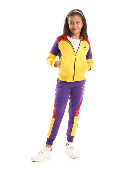 Buy Girls Training Suit Printed (Smile) in Egypt