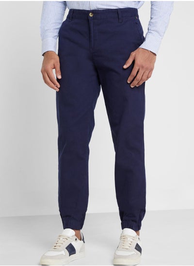 Buy Thomas Scott Men Mid-Rise Slim Fit Joggers in UAE