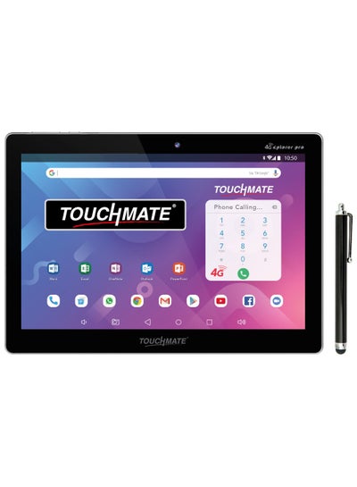 Buy TOUCHMATE 10.1" Octa-Core 4G Calling Tablet with MS Office - (4G Xplorer Pro) TM-MID1080B in UAE