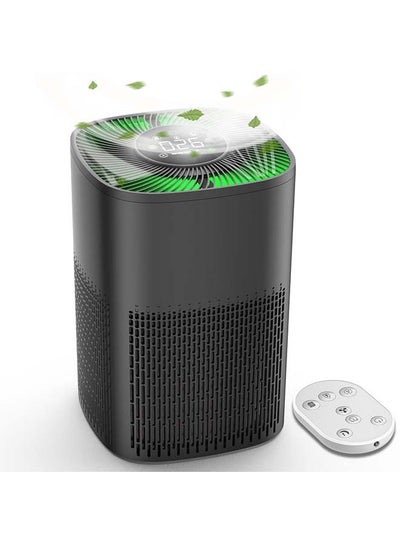 Buy Air Purifiers for Bedroom,   HEPA Air Filter, PM2.5 Air Purifier, With Sleep Music Portable Small Quiet Air Purifier,for Home, Offices, Living Room,WiFi Function,Black in UAE