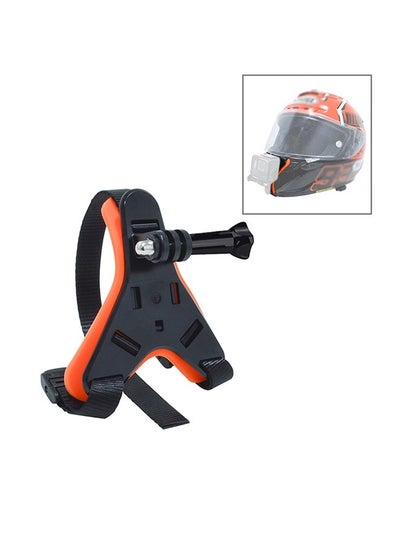 اشتري Motorcycle Helmet Chin Mount Holder Strap Fixing Bracket Camera Accessories في السعودية