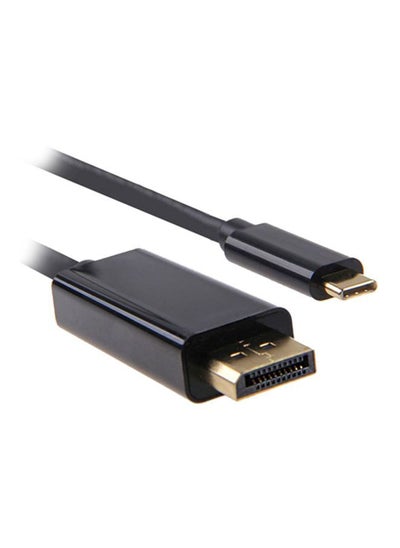 Buy HDTV To USB 3.1 Type C Cable Black in UAE