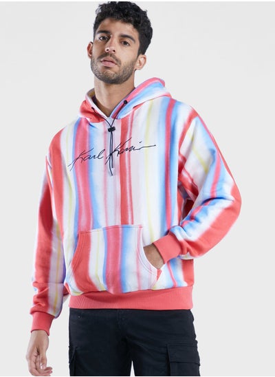 Buy Autograph Tie Dye Stripe Hoodie in UAE