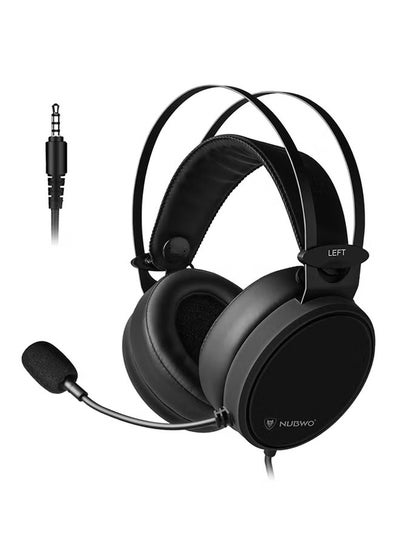 اشتري Deep Bass Over-Ear Gaming Wired Headphones With Mic For PS4/PS5/XOne/XSeries/NSwitch/PC في السعودية