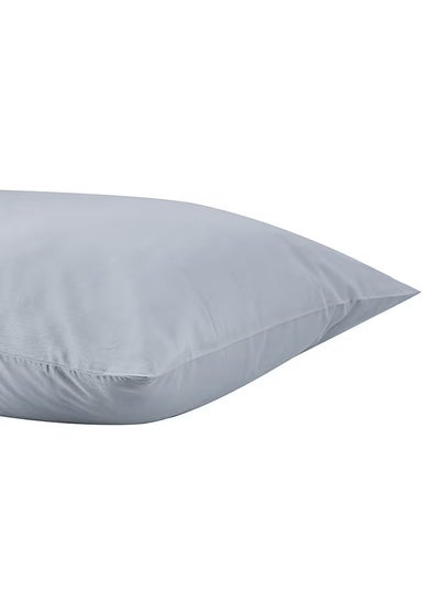 اشتري Cannon Pillow Case 1Pc Plain Light Grey C في الامارات