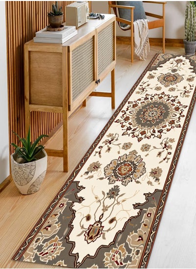 Buy Boho Runner Rug Hallway Long Rug Vintage Laundry Rug Runner Non Slip Entryway Mat Area Rugs for  Bathroom Bedroom Kitchen Living Room in Saudi Arabia