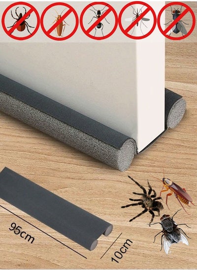 Buy Door Air Stopper Door Bottom Seal Door Draft and Dust Stopper Color Door Insect Protector Grey in Saudi Arabia