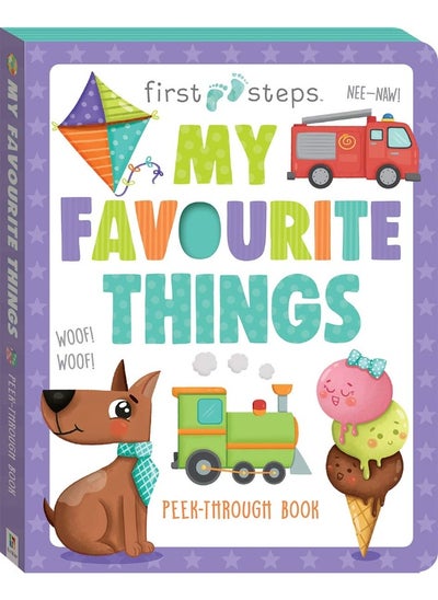 Buy First Steps My Favourite Things Board Book in UAE