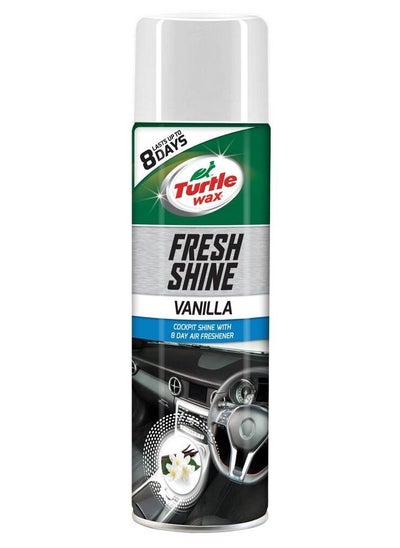 Buy Fresh Shine Car Cockpit Shine & Air Freshner Vanilla Scent 500ml in Saudi Arabia