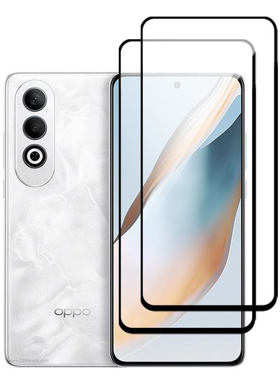 اشتري Pack of 2 Tempered Glass Screen Protector With 9H hardness For Oppo K12 في الامارات