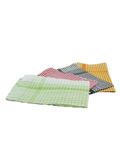 Buy Cotton Kitchen Towels | 60 x 45 cm | 4 Pieces in UAE