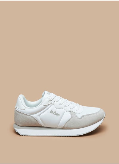 Buy Women's Textured Lace-Up Sneakers in Saudi Arabia