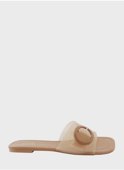 Buy One Strap Low Heel Sandals in UAE