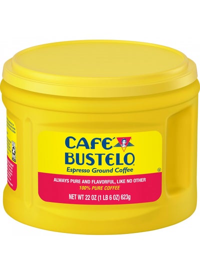 اشتري Café Bustelo Espresso Dark Roast Ground Coffee, 22 Ounces (Pack of 6) في الامارات