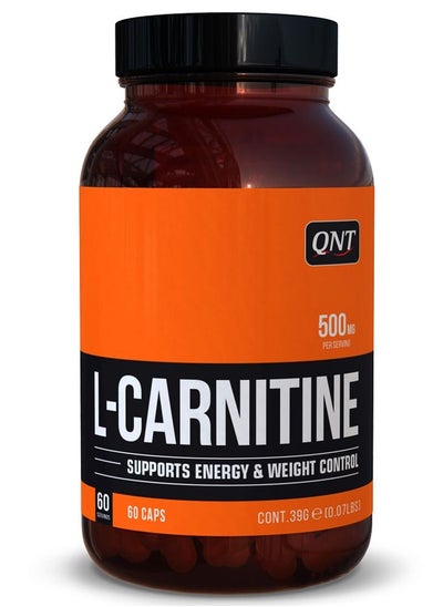 Buy L-Carnitine 500 MG Per Serving 60 Capsules in UAE