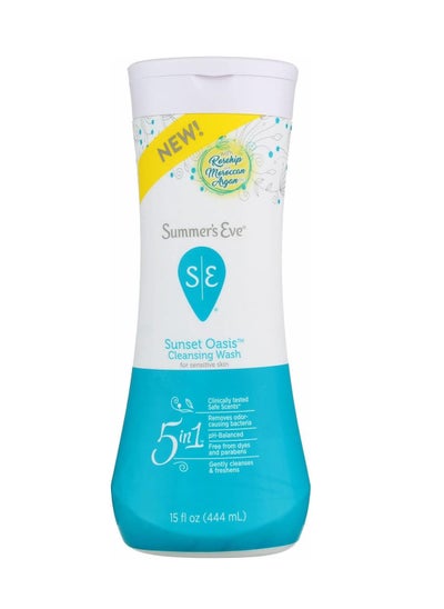 اشتري Summers Eve Sunset Oasis Sensitive Wash for Sensitive Skin -- 444 ml في السعودية