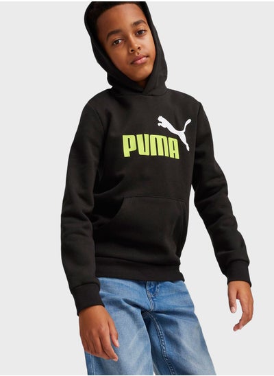 Buy Kids Essential 2 Col Big Logo Hoodie in Saudi Arabia