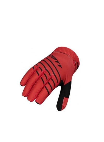 Buy Scott 450 Angled Motocross Gloves 278611-1042007 Black/Red-Medium in UAE