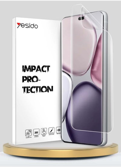 Buy Honor X9c 5G 2024 Yesido Premium Hydrogel Film Thin and Flexible Screen Protector - Clear in UAE