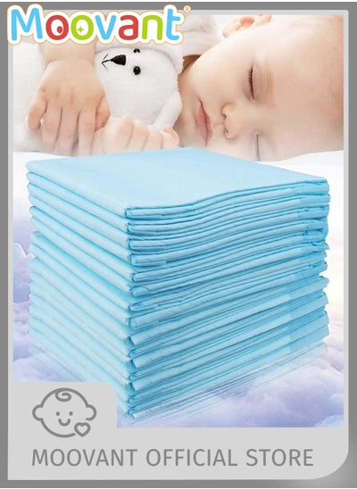 Buy 20 PCS Disposable Changing Diaper Pad Large Leak-Proof Changing Table Pads Thickened Bed Protector Mat Breathable Chucks Pads Momy Birthing Mattress for Baby Adult Pets Pink 80*90cm in Saudi Arabia