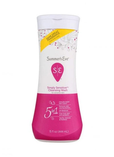 Buy Simply Sensitive Cleansing Wash 444ml in Saudi Arabia