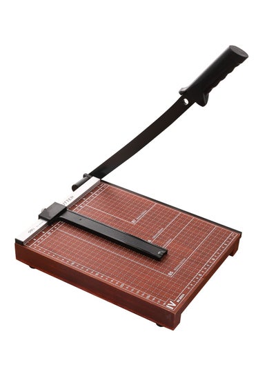 اشتري A4 Size Wooden Base Paper Trimmer With Handle في الامارات