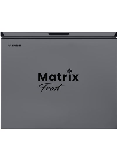 Buy Fresh Chest Freezer Matrix FDF-330, 255 Liters multi color in Egypt