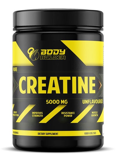 Body Builder Creatine Monohydrate, 200 Servings, Unflavored-1kg price ...