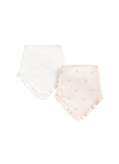 Buy Pack Of 2 Knitted Bib 100% Cotton in UAE