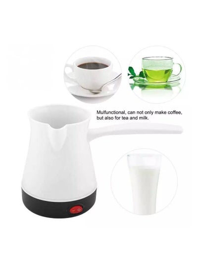 اشتري Electric kettle to make the best Bosch coffee in the fastest time, 5-cup capacity, available in white DH في مصر